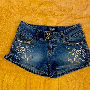 Angels jean shorts